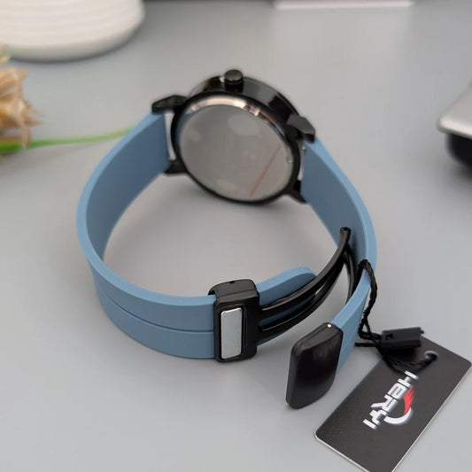 Luxury Roulette Wheel Watch – Casino Style Timepiece with Leather Strap