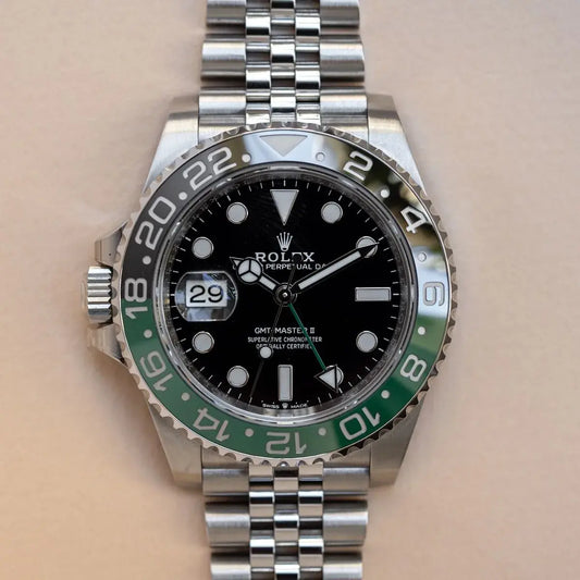 Rolex GMT-Master II “Sprite Style” Men’s Luxury Stainless Steel Watch