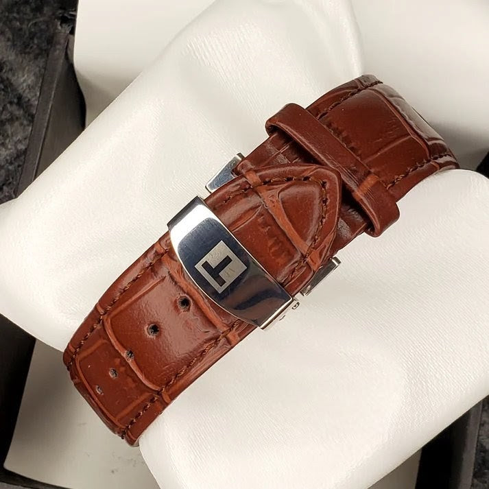 2. Tissot 1853 Classic Chronograph Watch for Men – Leather Band